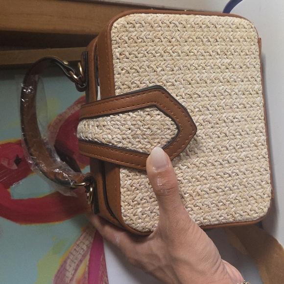 Nasty Gal Handbags - Nwt Wicker Bag